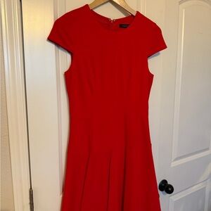 Women’s Cynthia Steffe Red Cap Sleeve Dress Size 6